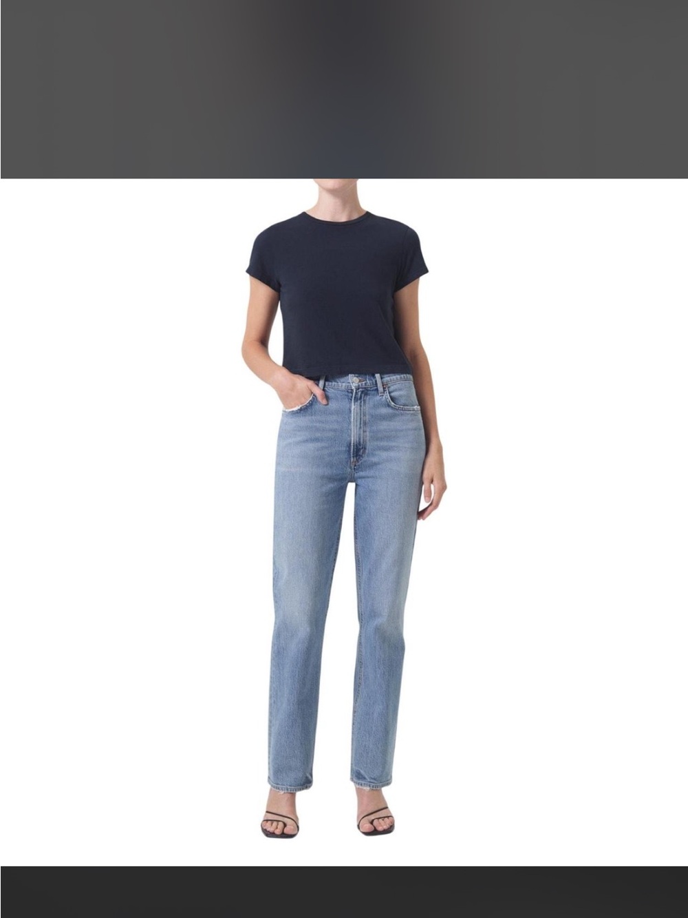Agolde Vintage high rise jeans